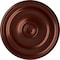 Ekena Millwork Devon Ceiling Medallion (Fits Canopies up to 3 5/8"), 15 3/4"OD x 1 1/2"P, Antique Copper CM15DEACS - alternate 1